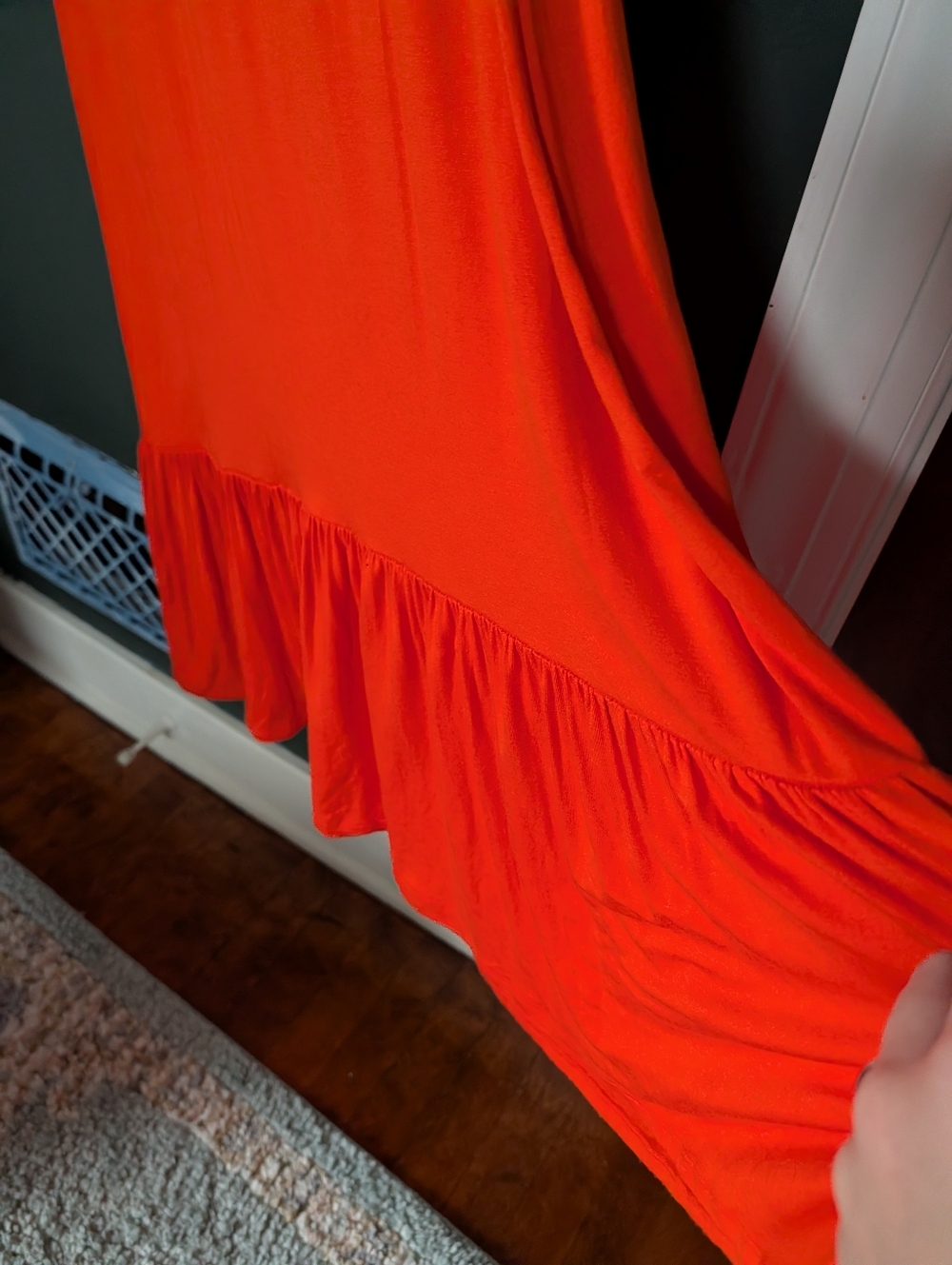 Mud Pie Alice Red Scoop Neck Tank Maxi Dress 0045 - Picture 3 of 4